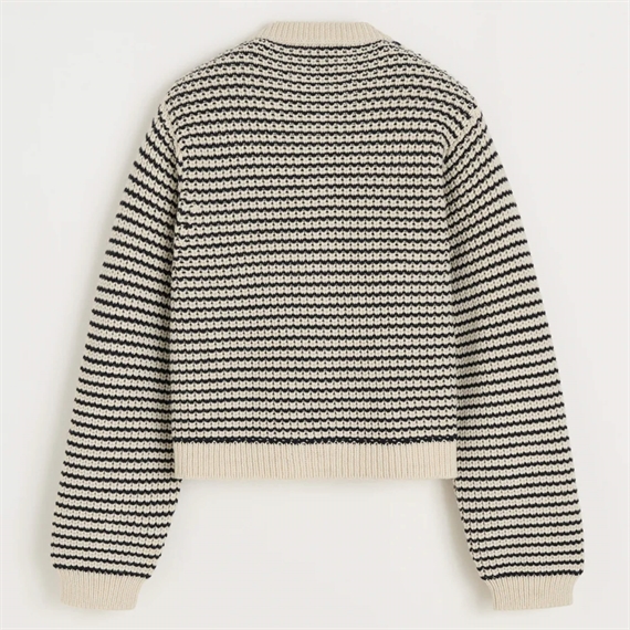 Aiayu Shiva Cardigan, Mix Black Navy